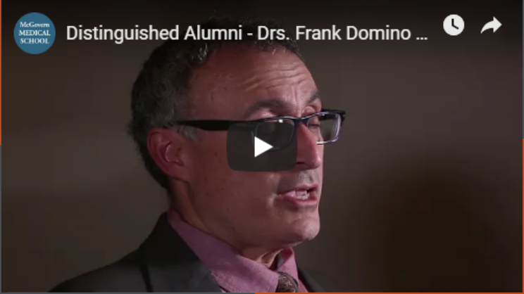 YouTube Video Screen Shot on Distinguished Alumnus Award