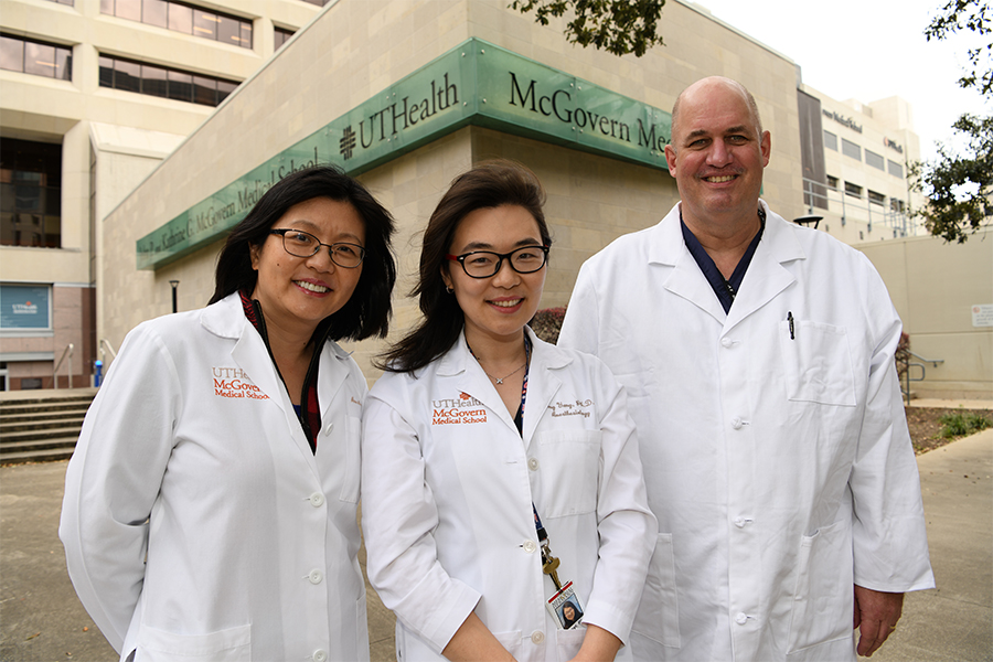 Drs. Cynthia Ju, Xiaoyi Yuan and Holger Eltzschig