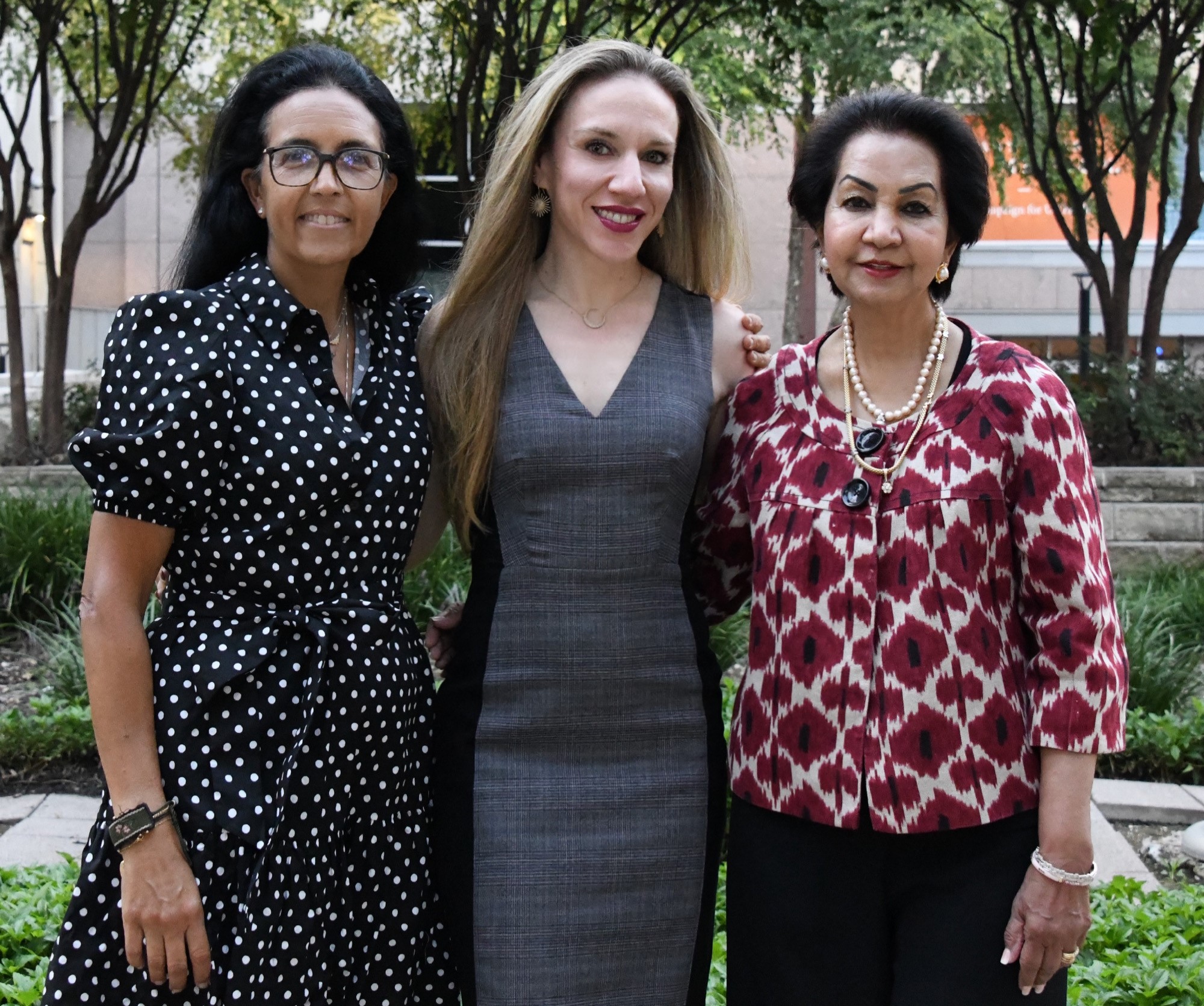 Drs. Barbara Orlando, Ana Lisa Ramirez-Chapman, and Maya Suresh