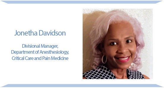 Spotlight on Jonetha Davidson | McGovern Medical School