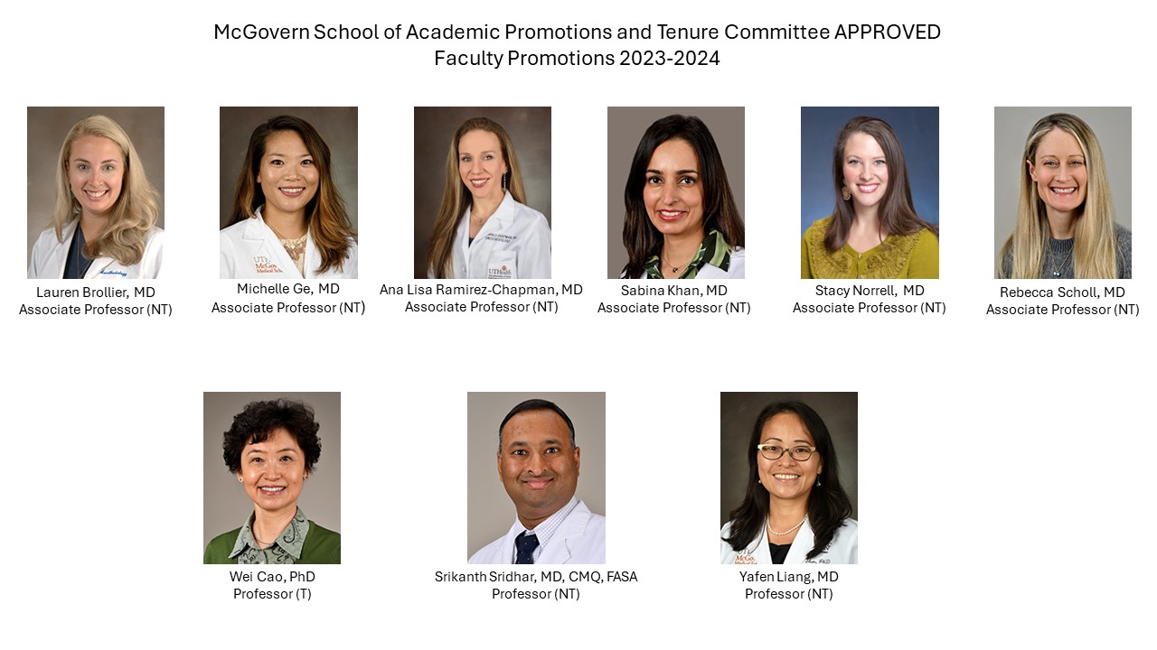 2023-2024 promoted faculty