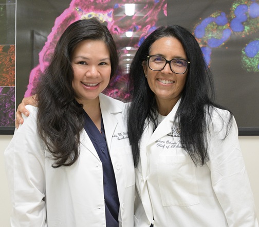 Drs. Kristin Falce and Barbara Orlando