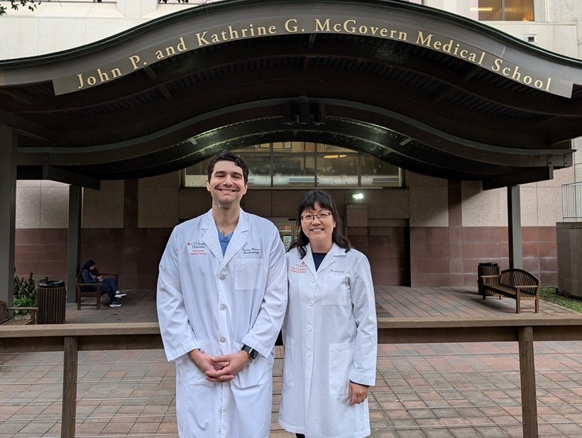 Dr. Cynthia Ju and Nico Moreno