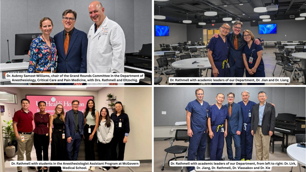 Dr. Jim Rathmell Photo Collage