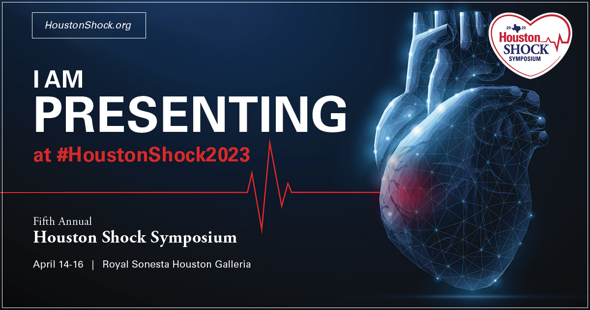2023 Houston Shock Symposium - For Presenters