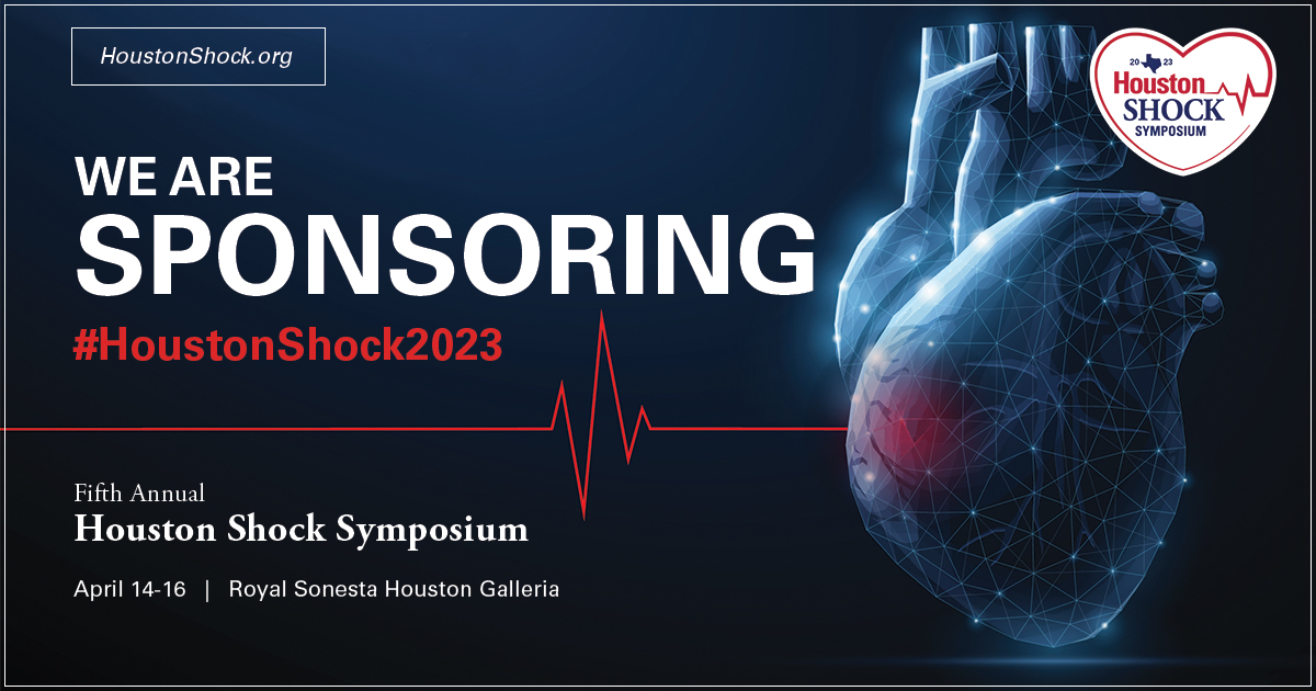 2023 Houston Shock Symposium - For Sponsors