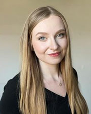 portrait of Hannah Reygaerts, PhD, MPH