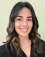 portrait of Sahar Qashqai, MPH, CLSSBB
