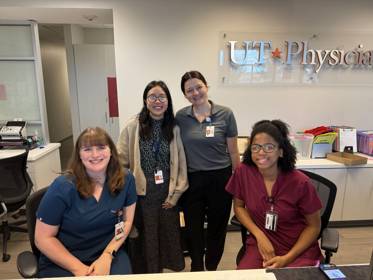 2 clinical care team, project manager, and CHES supervisor at UT Physicians