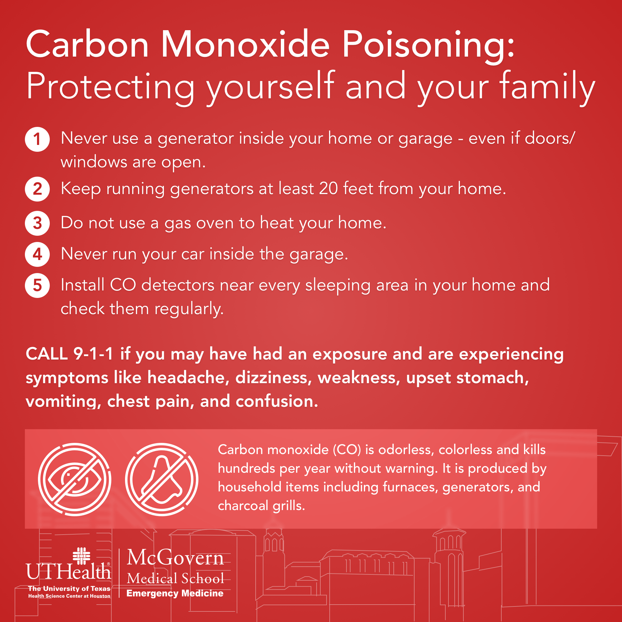 Carbon Monoxide Safety Sheet
