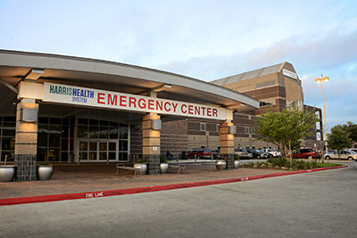 Image of LBJ's Emergency Center. 