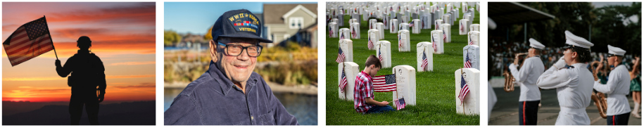 veterans day collage