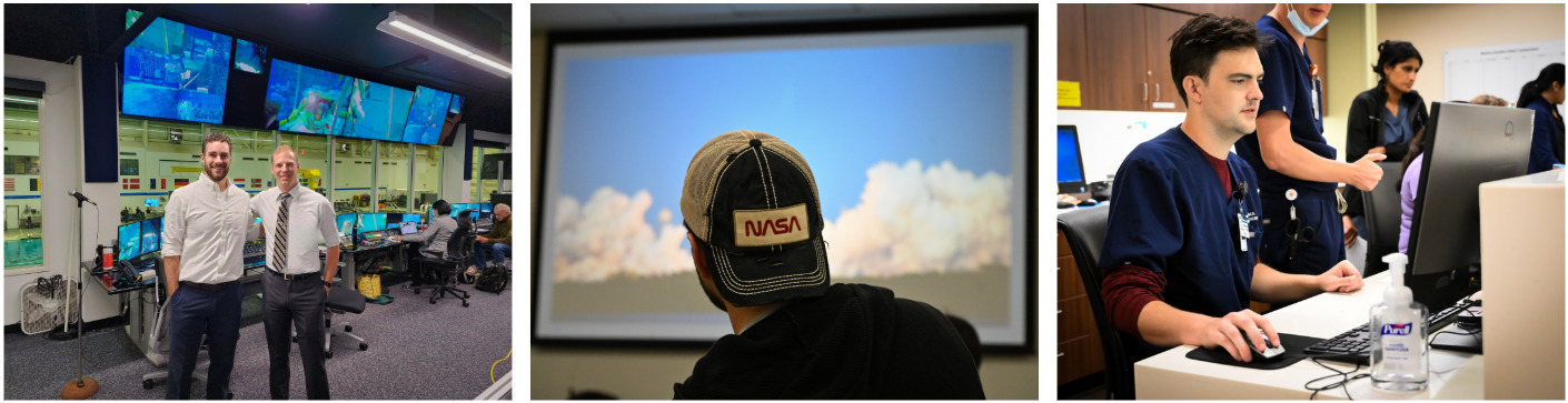 updated space education collage