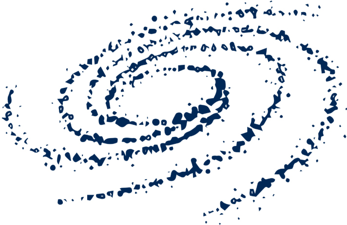 asteroids in circular form