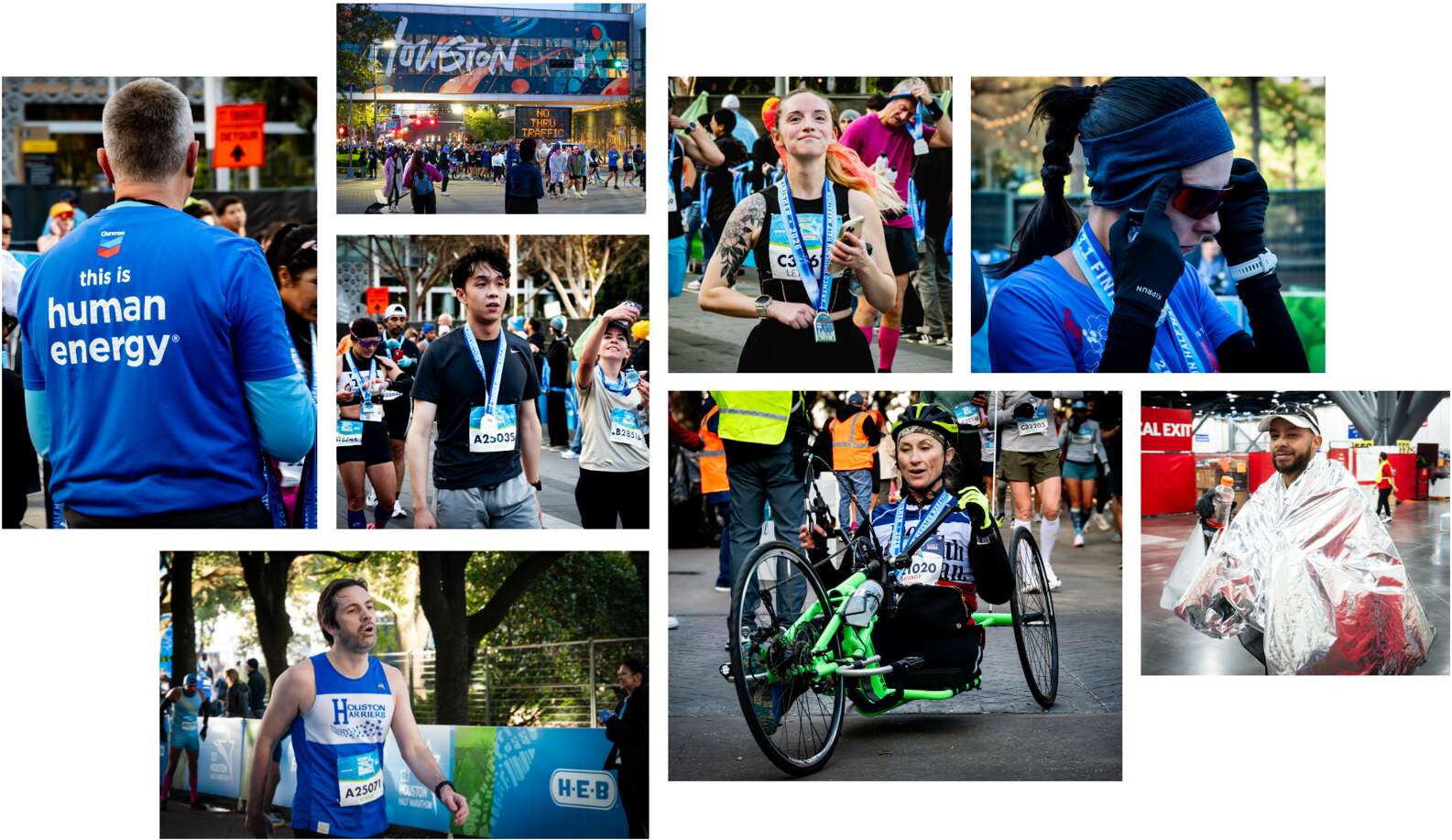 chevron racers collage