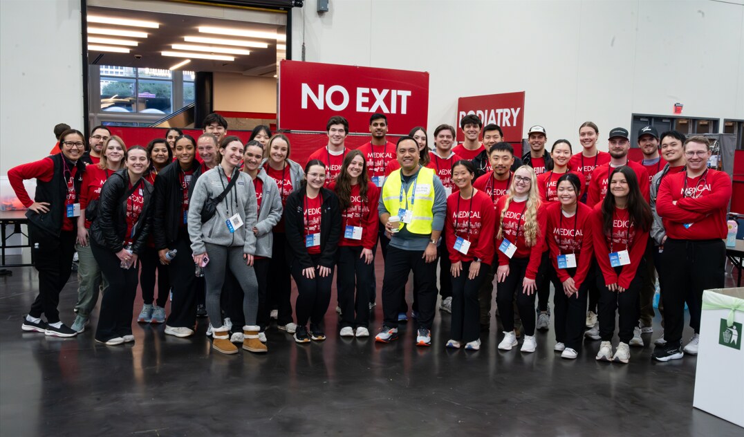 med student group photo