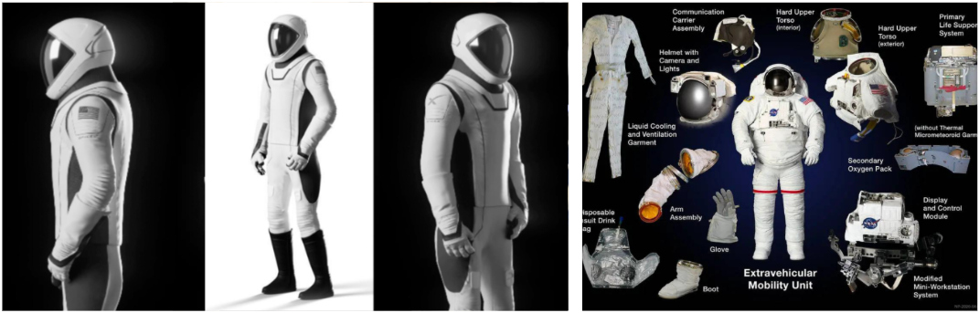 space suit collage 2