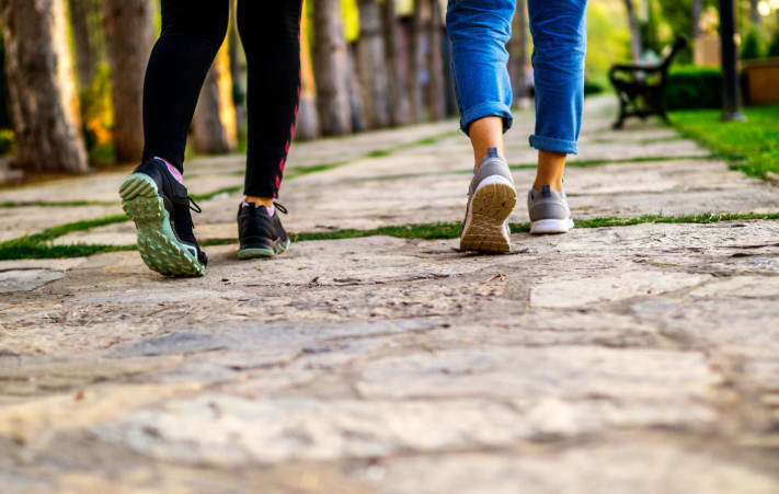 couples walking