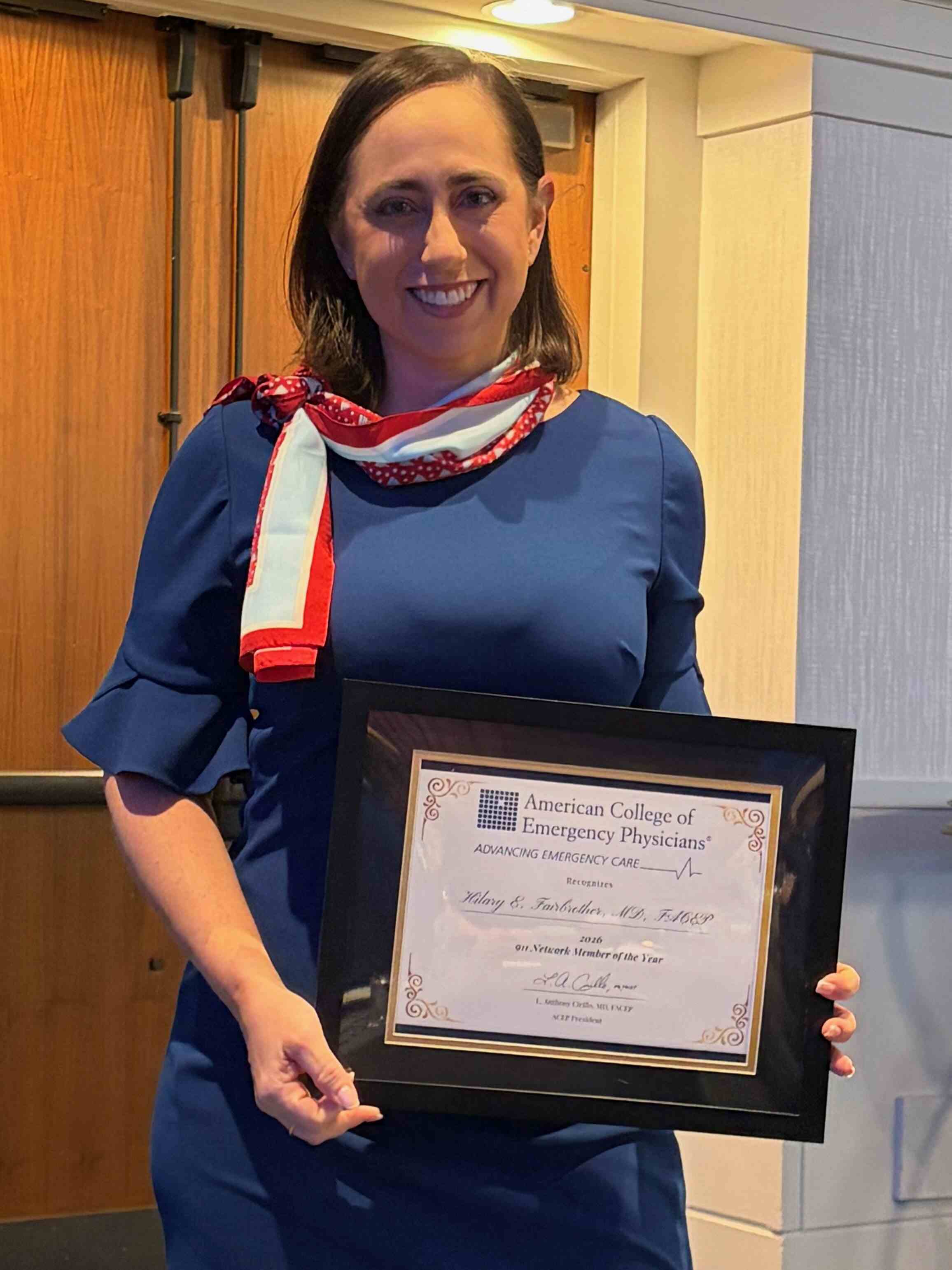 Fairbrother ACEP award 2026