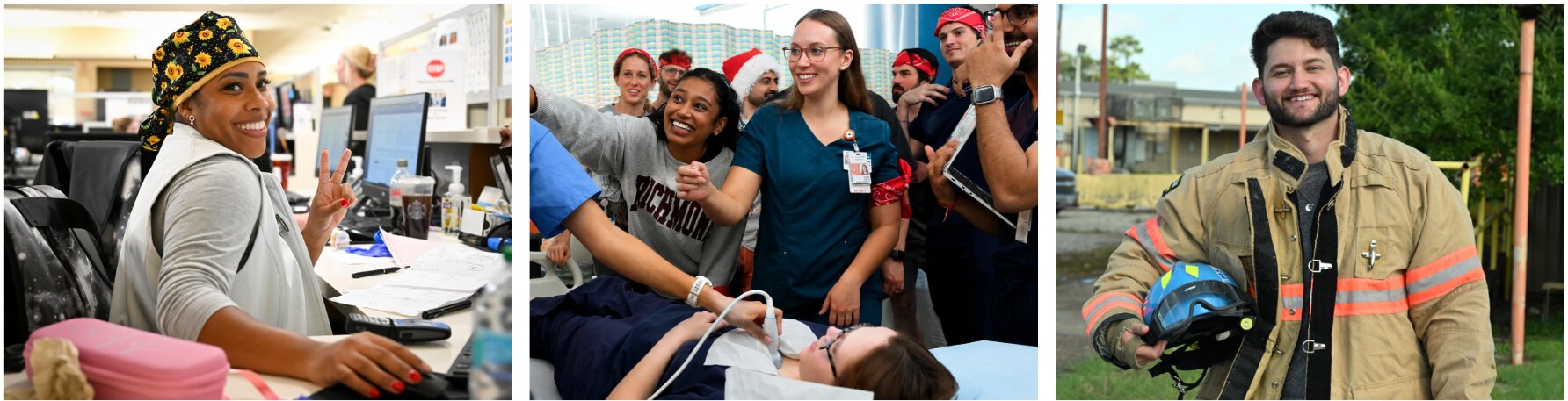 Residency page collage