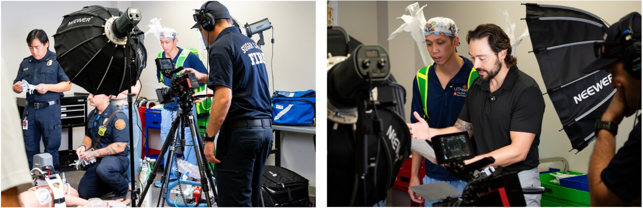 Sugar Land EMS behind the scenes 