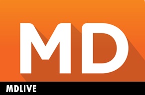 graphic with the letters MD