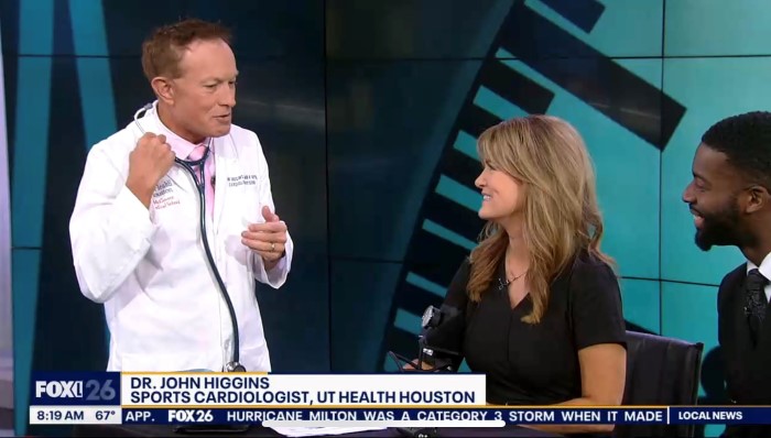 Dr John Higgins news interview
