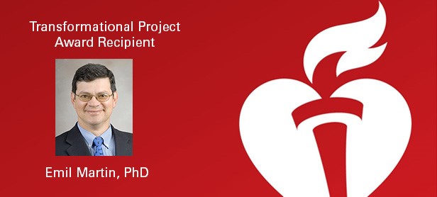 Emil Martin, PhD, AHA award