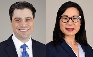Image of Dr LaPar, left and Dr Hui