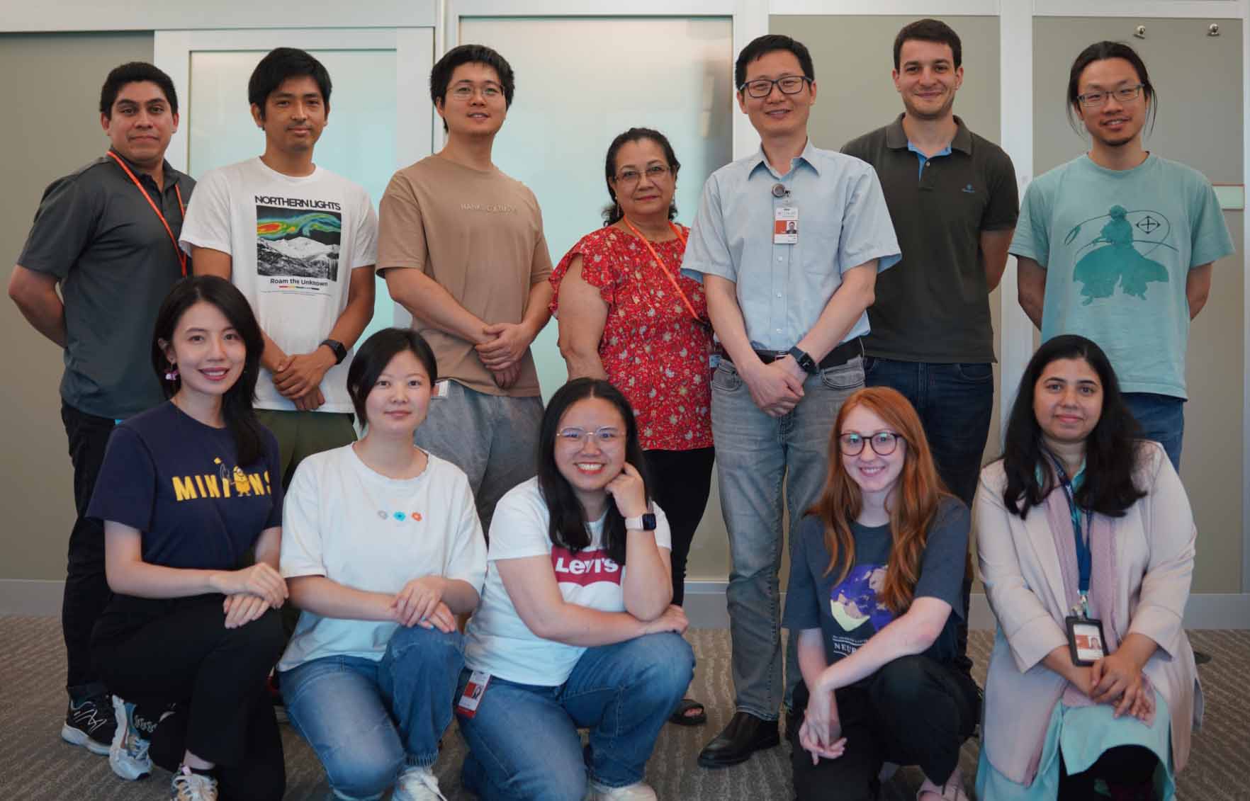 Wu Lab personnel at UTHealth Houston