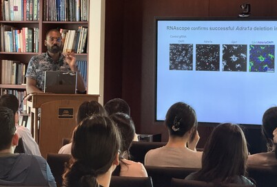 Kenneth Samuel gives talk