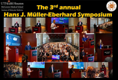 Image of the flyer for the Hans J. Muller-Eberhard Symposium