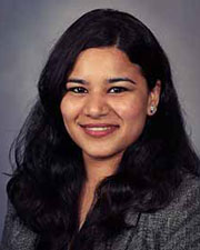 Headshot portrait of Aastha Dheer, PhD