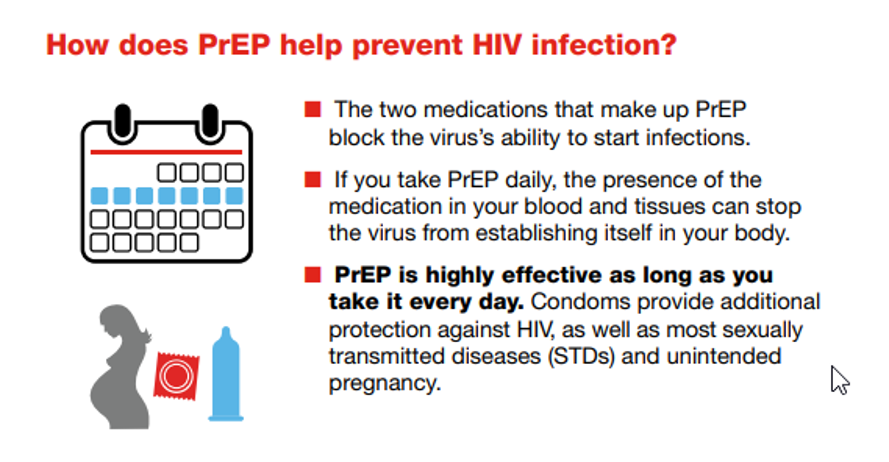 PrEP pre-exposure prophylaxis