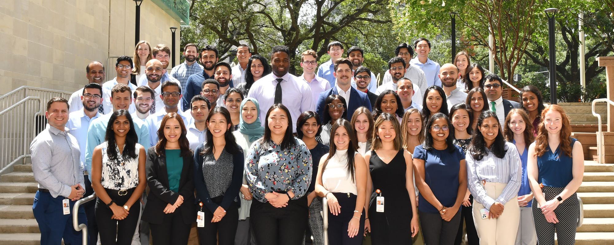 Photo by Dwight C. Andrews/McGovern Medical School at UTHealth Houston Office of Communications Internal Medicine Interns June 13, 2022.