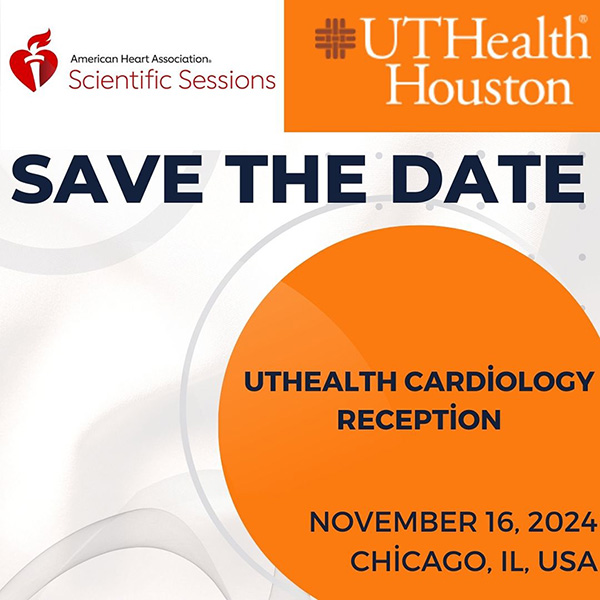 Save the Date Image - UTHealth Cardiology Alumni Reception