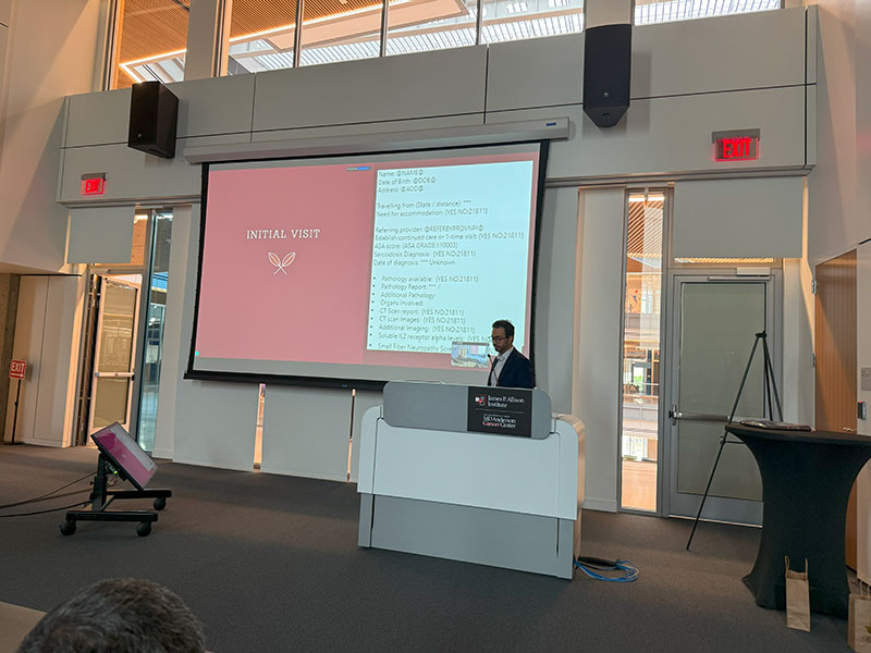 Sarcoidosis Symposium 2025 - Speaker at Podium