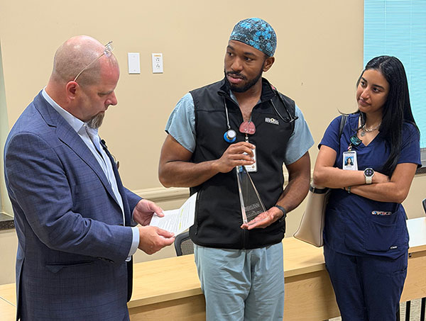 Marshall Bailey, MD, and Dr. Jamie McCarthy