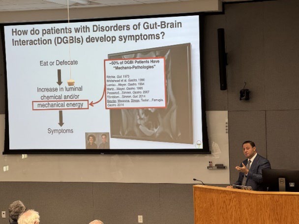 Dr. Arthur Beyder presents Grand Rounds for the GRC
