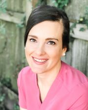 woman with brown hair