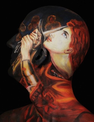 "Joan of Arc, after Rosetti" - Laura Spector