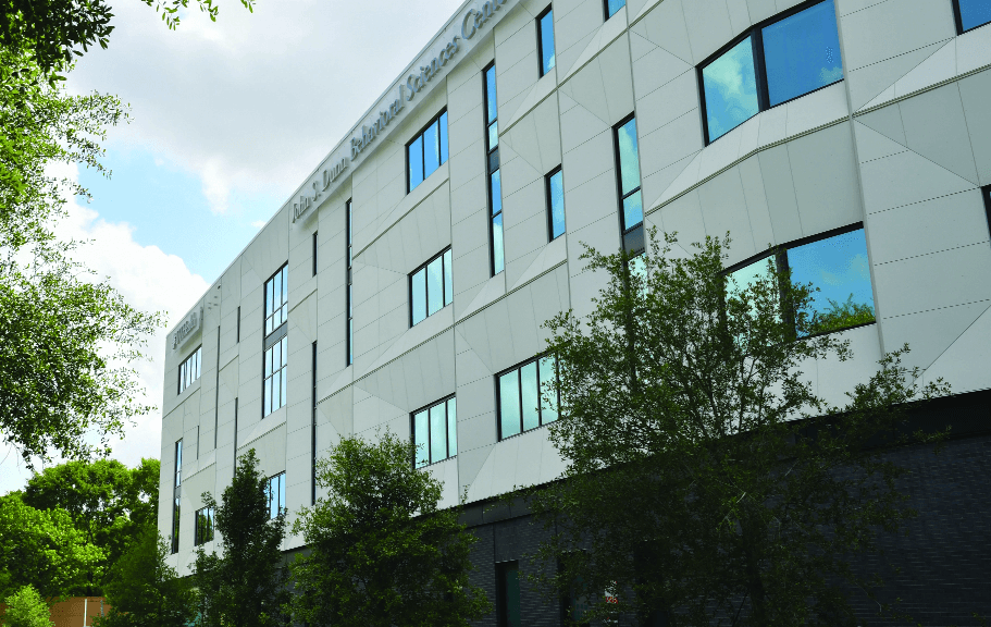 View of John S. Dunn Behavioral Sciences Center