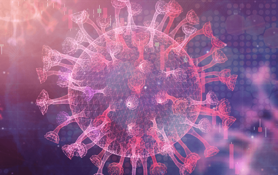 Virus research graphic