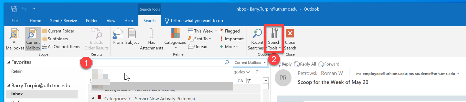 How To Search All Mailboxes In Outlook