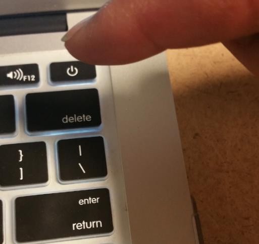 Photo of a Mac Power Button