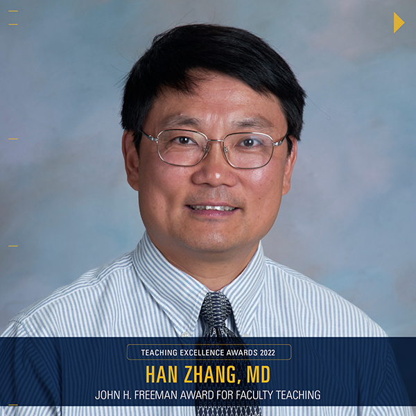 Headshot photo of Han Zhang, Ph.D.