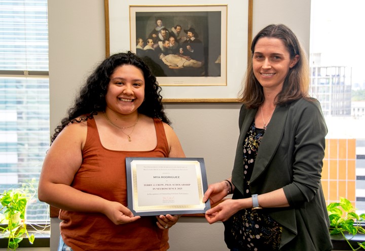 Mya Rodrigues earns Crow Scholarship Award for 2025