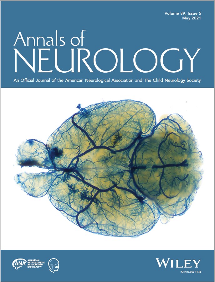 Annals of Neurology Cover