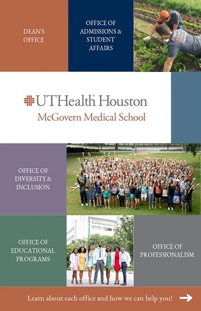 McGovern Medical School Directory front cover.
