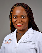 Omonele O. Nwokolo, MD; Distinguished Educator Professor; Vice Chair for Adult Anesthesia Services; Department of Anesthesiology, Critical Care, and Pain Medicine McGovern Medical School at UTHealth Houston